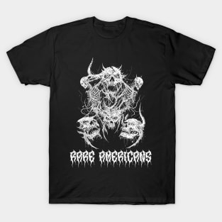 Skull Hell with Rare Americans T-Shirt
